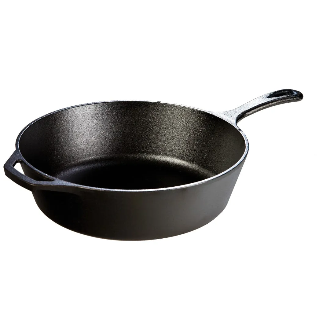 12" CAST IRON DEEP SKILLET