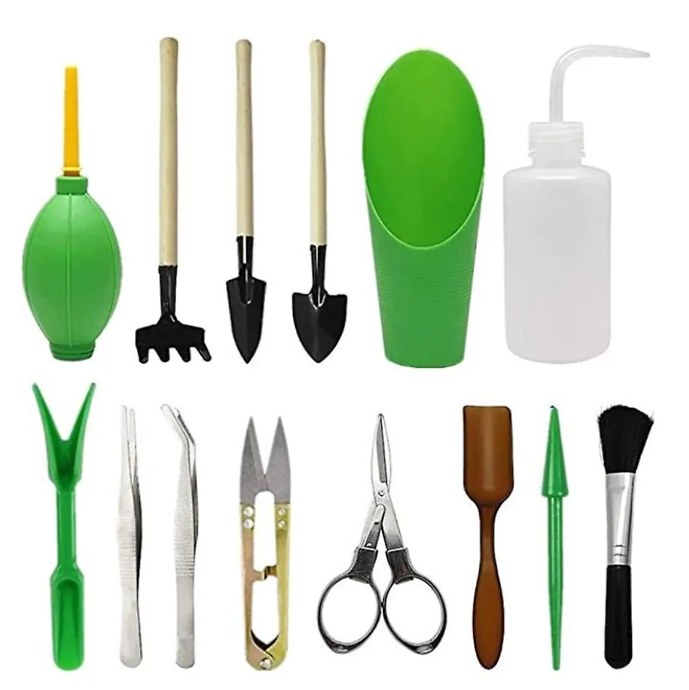 14 pcs/set gardening tool set, spray bottle, seedling lifter, watering bottle, potted plant pruning AZ10377