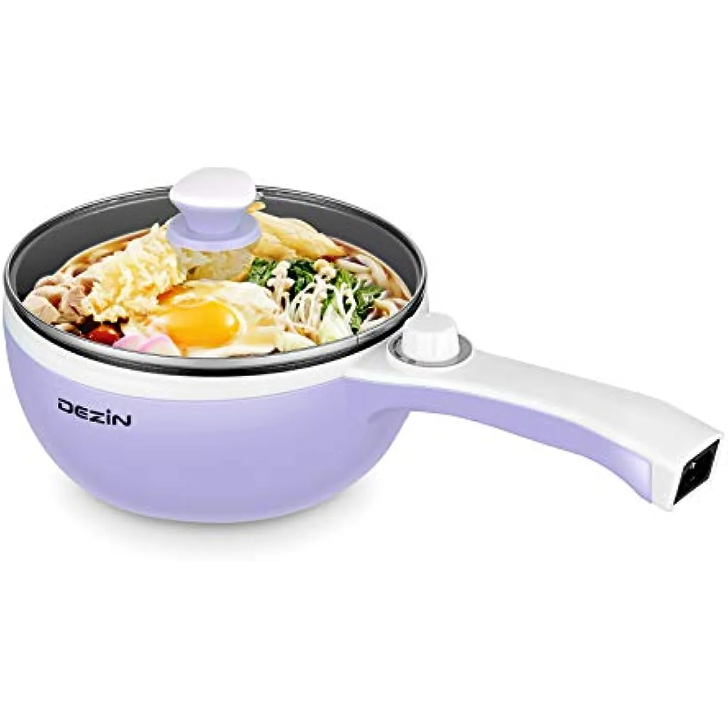 1.5L Mini Portable Hot Pot for Food Warmer With Heat Adjustment