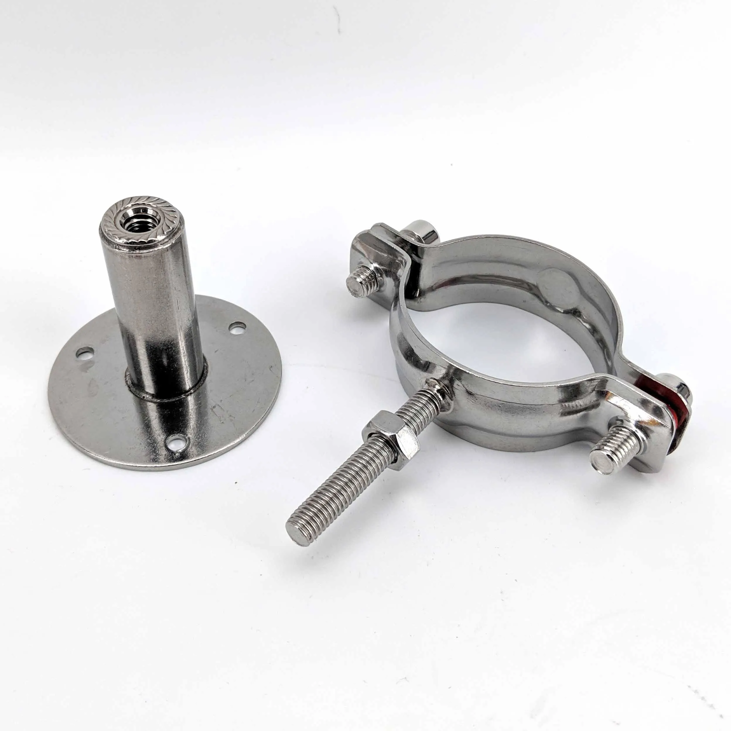 2 Inch DN50 - 304 Stainless Pipe Bracket Hanger Clamp