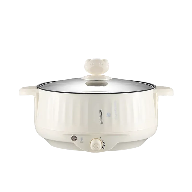 220V Multi Cookers Single/Double Layer Electric Pot 1-2 People Household Non-stick Pan Hot Pot Rice Cooker Cooking Appliances