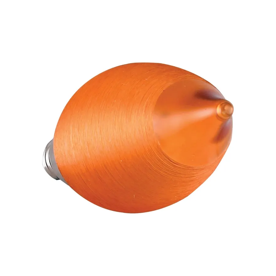 2W CA11 LED - Satin Spun Amber - Candelabra base - 2100K - 120V