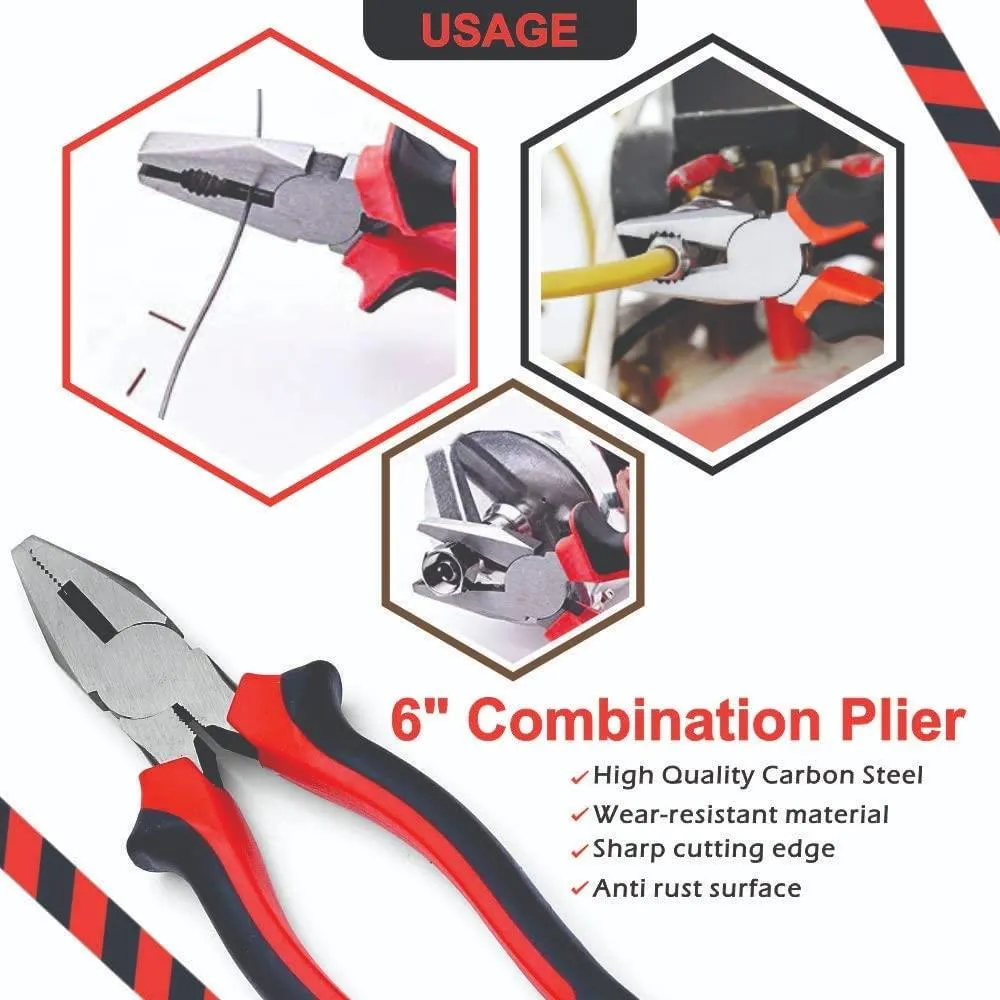 3 Piece Heavy Duty Pliers Set