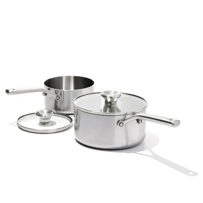 3-Ply Stainless Steel Saucepan