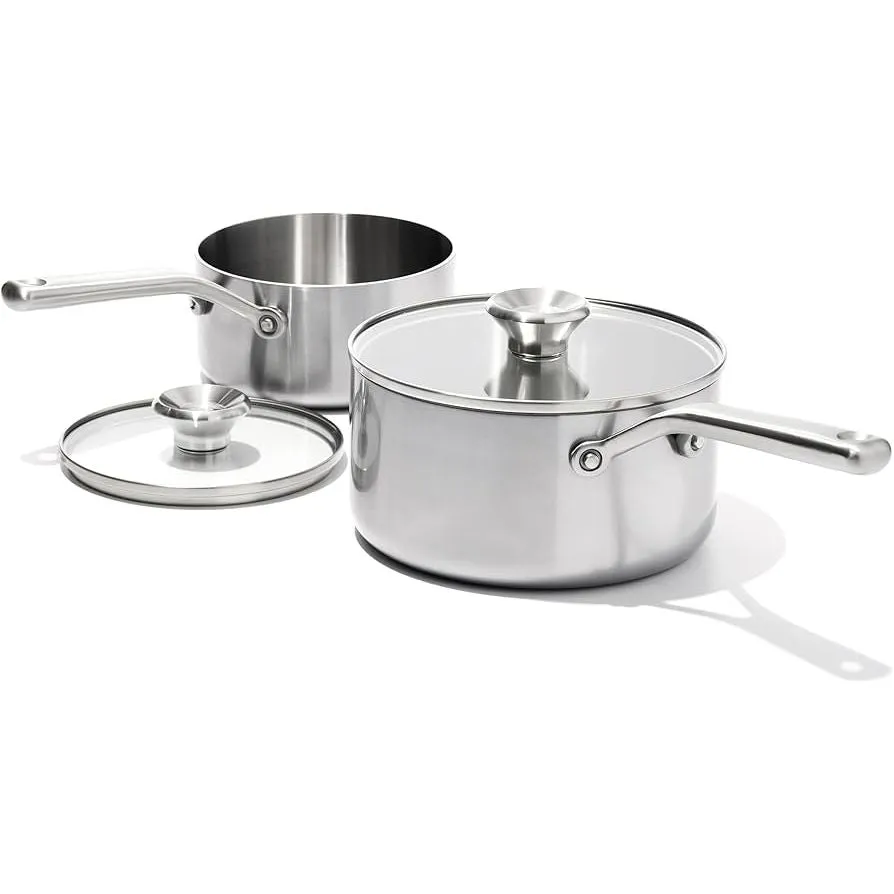 3-Ply Stainless Steel Saucepan