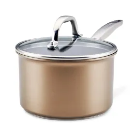 3-Quart Anolon Ascend Hard Anodized Nonstick Saucepan with Lid