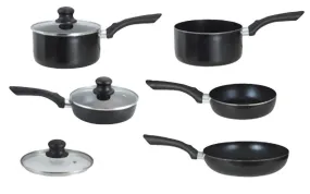 4 Piece Pleasure Diamond Coat Set (For 18cm Single Handed Pans,24cm Pans,18cm Frying,18p) 4797