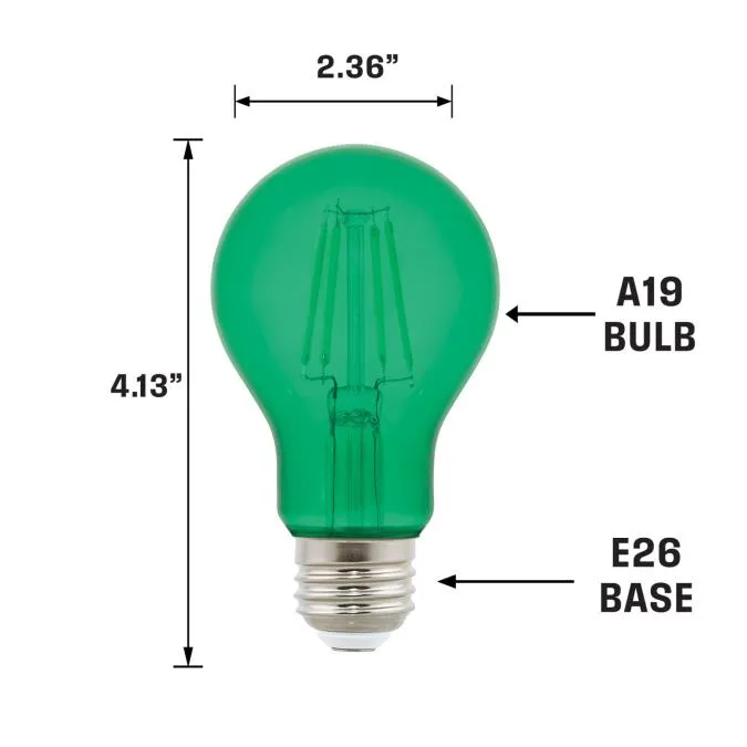 4.5 Watt (40 Watt Equivalent) A19 Filament LED Light Bulb