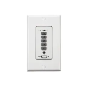 6-Speed Ceiling Fan and Light Wall Control with Reverse Function