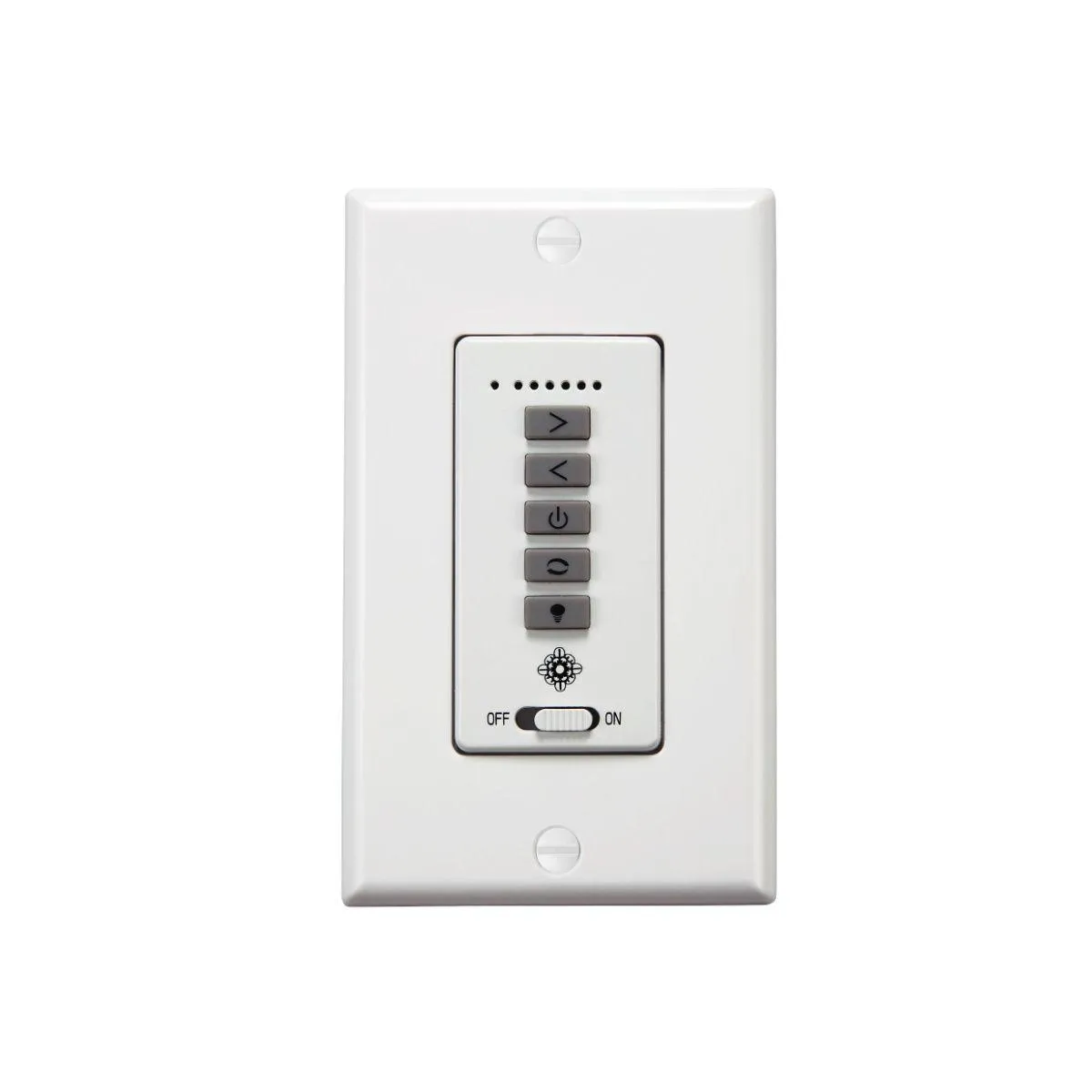 6-Speed Ceiling Fan and Light Wall Control with Reverse Function