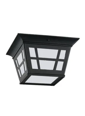 79131EN3-12, Two Light Outdoor Ceiling Flush Mount , Herrington Collection