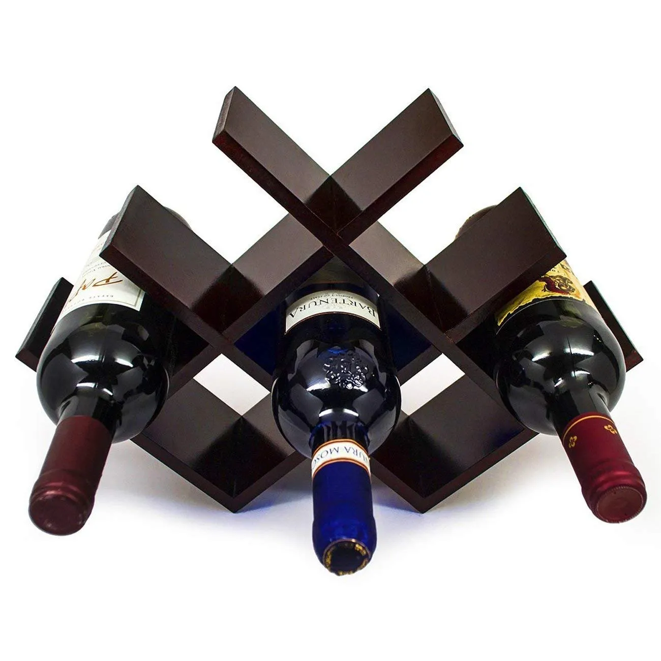 8 Bottle Wine Rack Butterfly