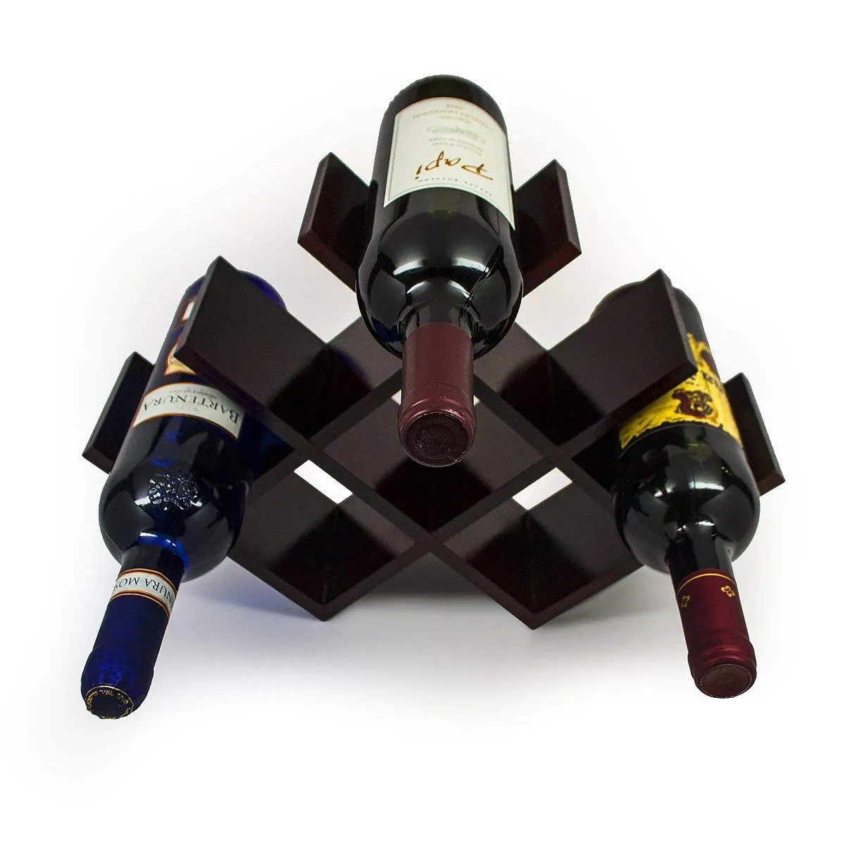 8 Bottle Wine Rack Butterfly