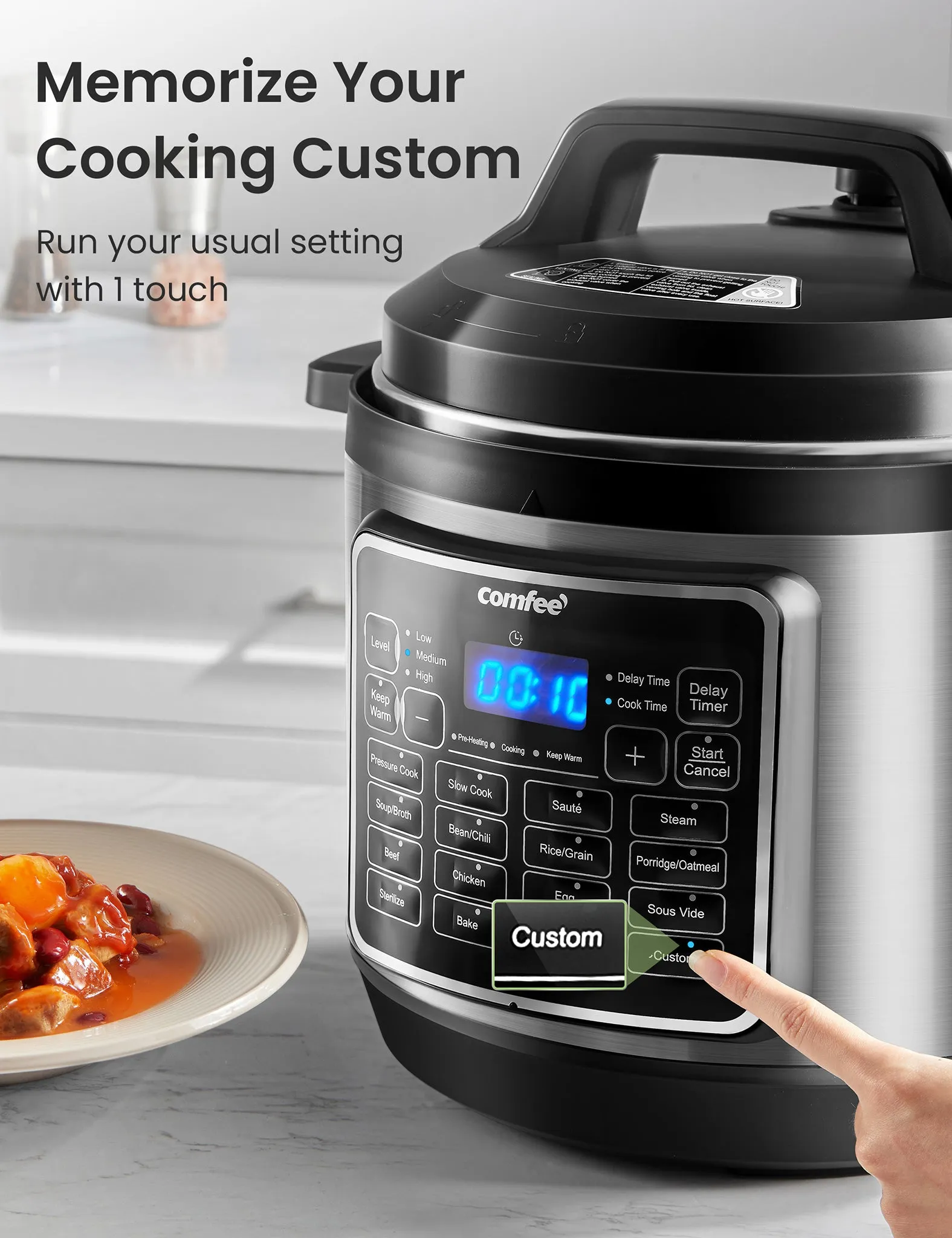 8 Qt Electric Pressure Cooker