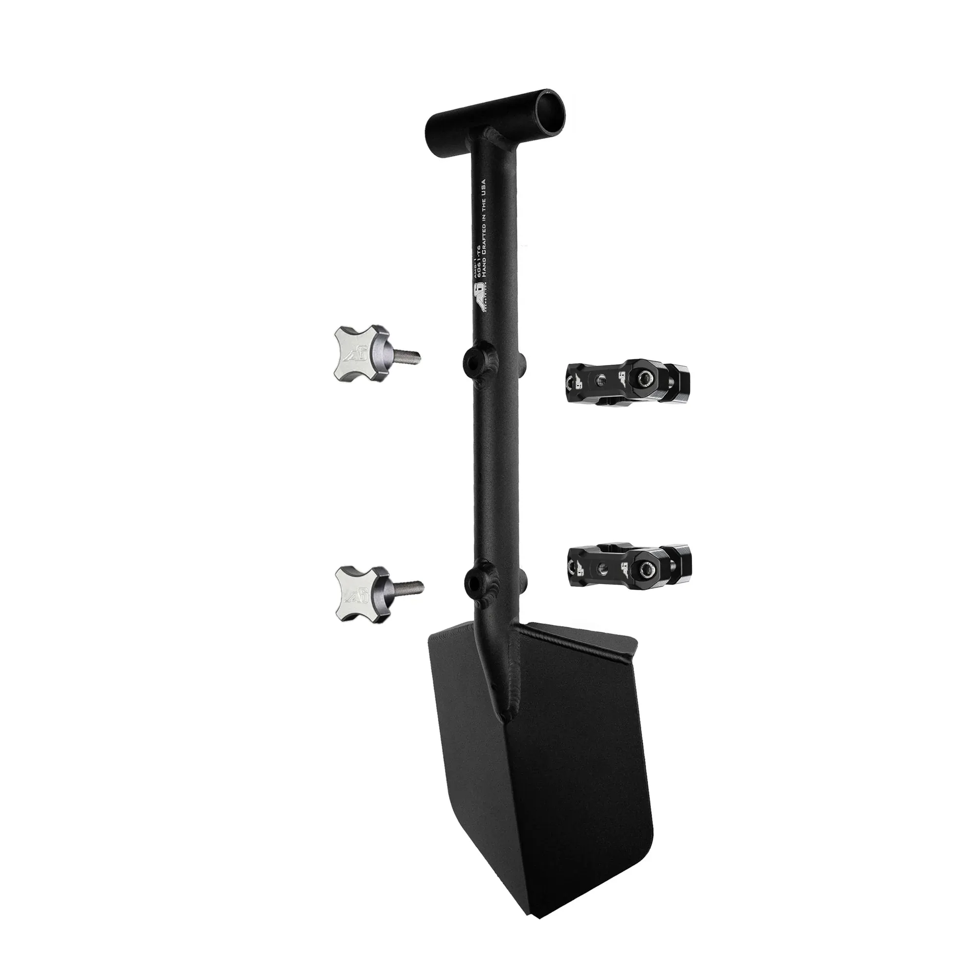 Agency 6 Shovel / Mount Combo - Black Mini Shovel   Mount