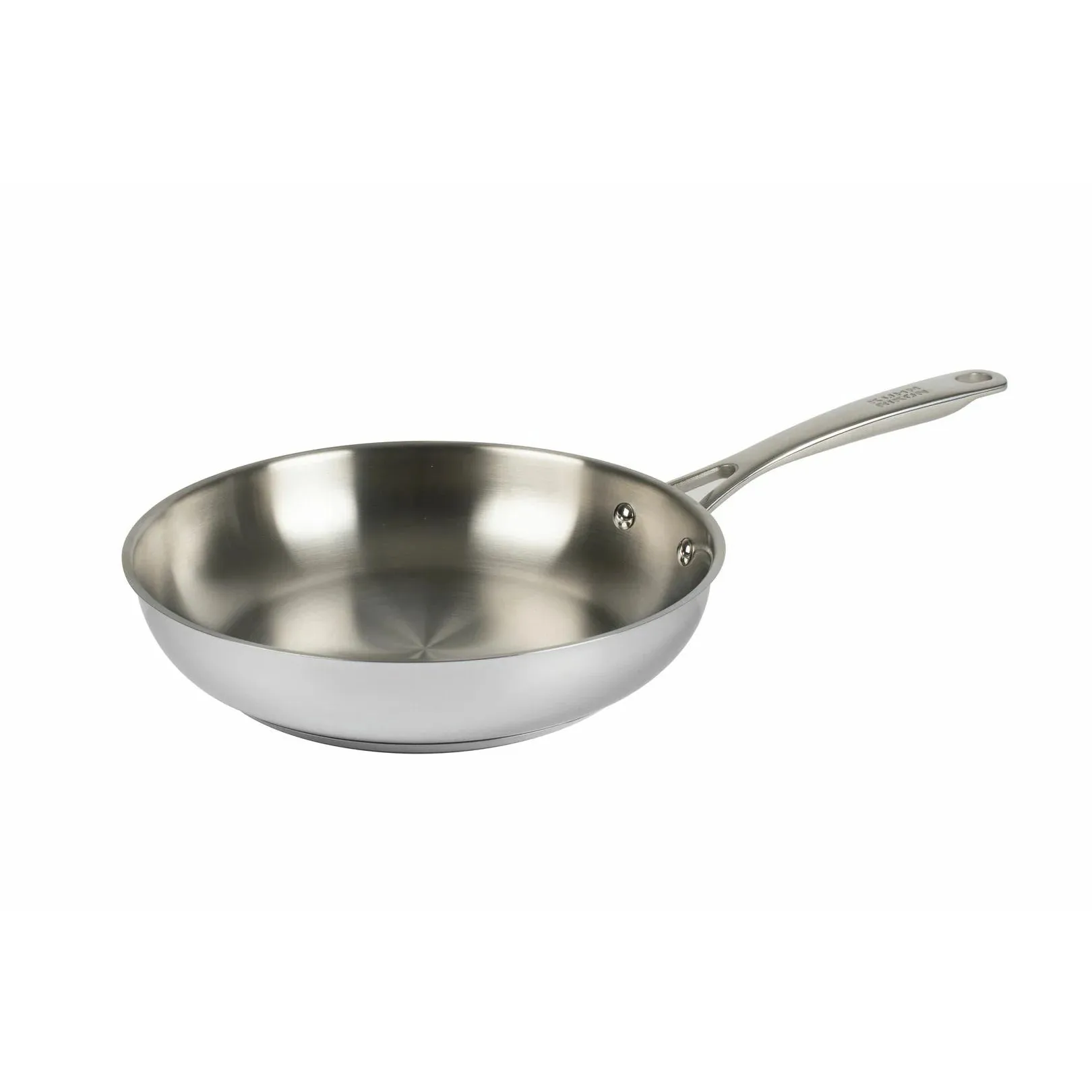 All Around Uncoated Stainless Steel Fry Pan