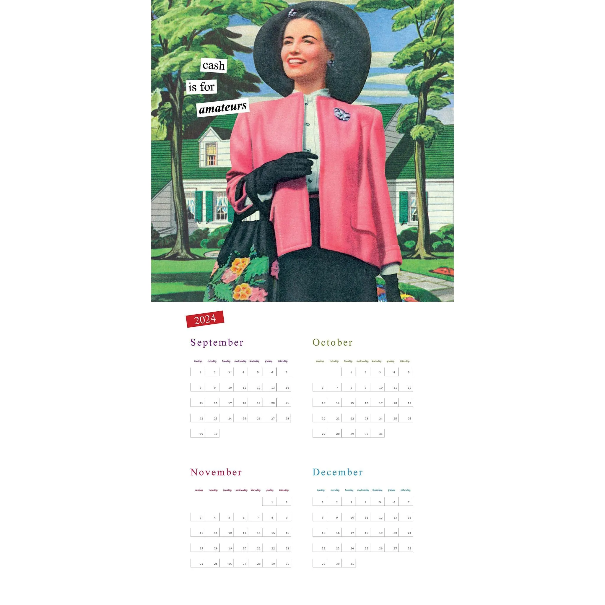 Anne Taintor Wall 2025 Calendar