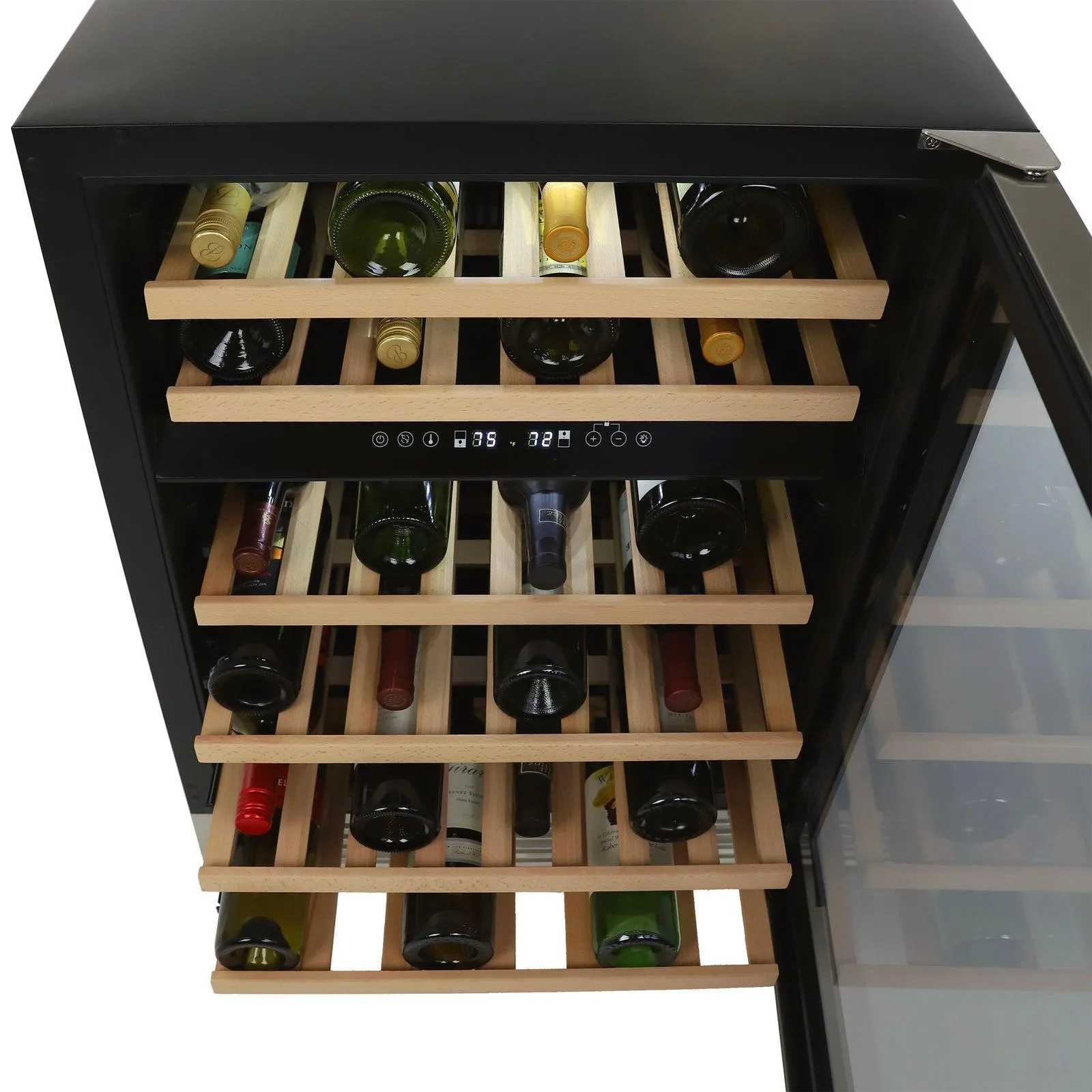 Avanti WCD46DZ3S 43 Bottle Designer Series Dual-Zone Wine Cooler