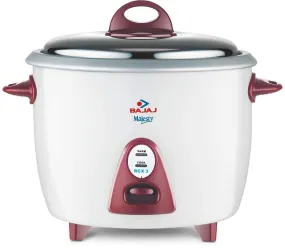 Bajaj Majesty New RCX-3,1500 ML 350-Watt Multi function Rice Cooker