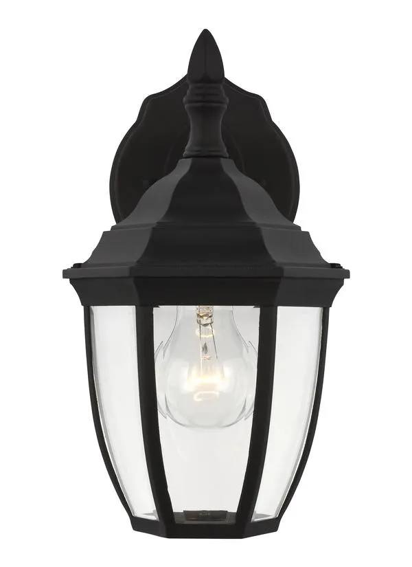 Bakersville Collection - Small One Light Outdoor Wall Lantern | Finish: Black - 88936-12