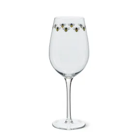 Bee Ring Wine Glass-Final Sale