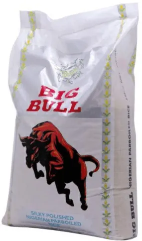 Big Bull Parboiled Rice 10 kg