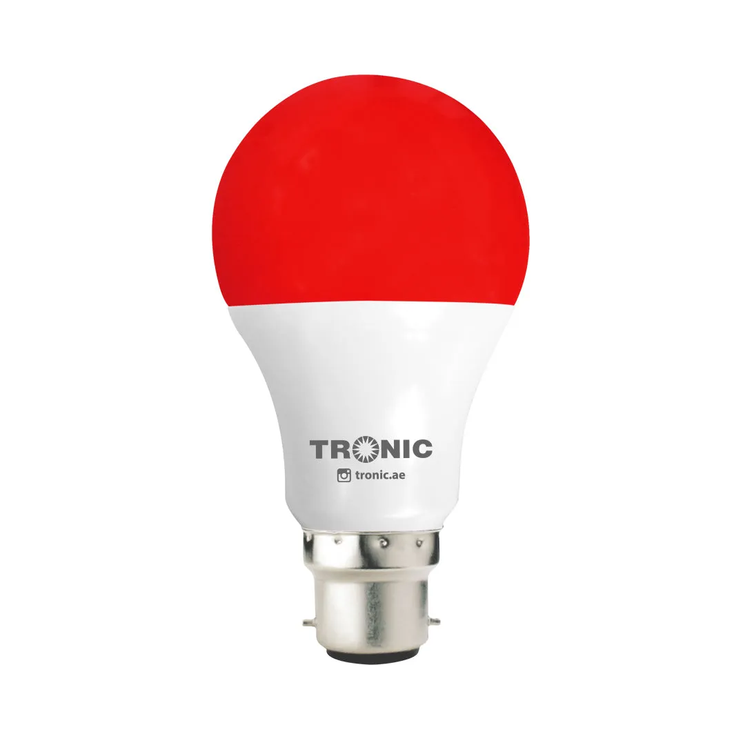 Bulb LED 3 Watts Red B22 (Pin)