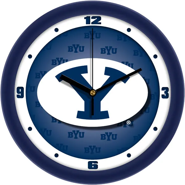 BYU Cougars Wall Clock - Dimension