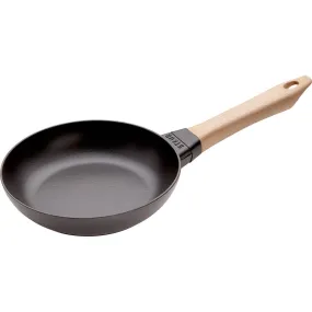 Cast Iron Frying Pan With Wooden Handle Staub - 20 Cm