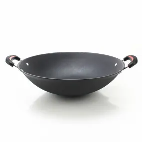 Cast Iron With Double Ears, Round Bottom Flat-bottomed Iron Pan