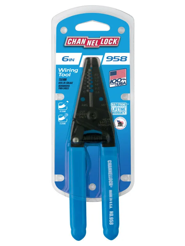 Channellock 958 6-Inch Wire Stripper