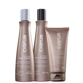 C.Kamura Kit Therapy Safe Repair Amino-force Trio (3 Products)