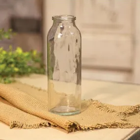 Clear Glass Bottle - 6"