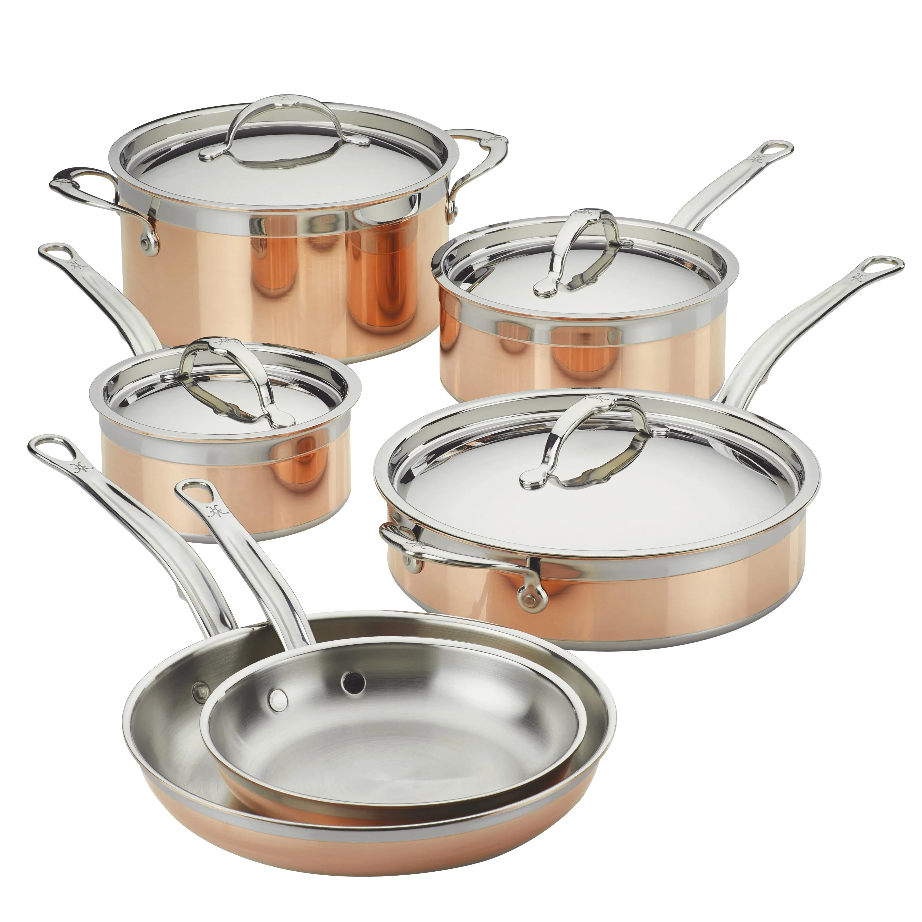 Copper Induction Ultimate Set, 10-Piece