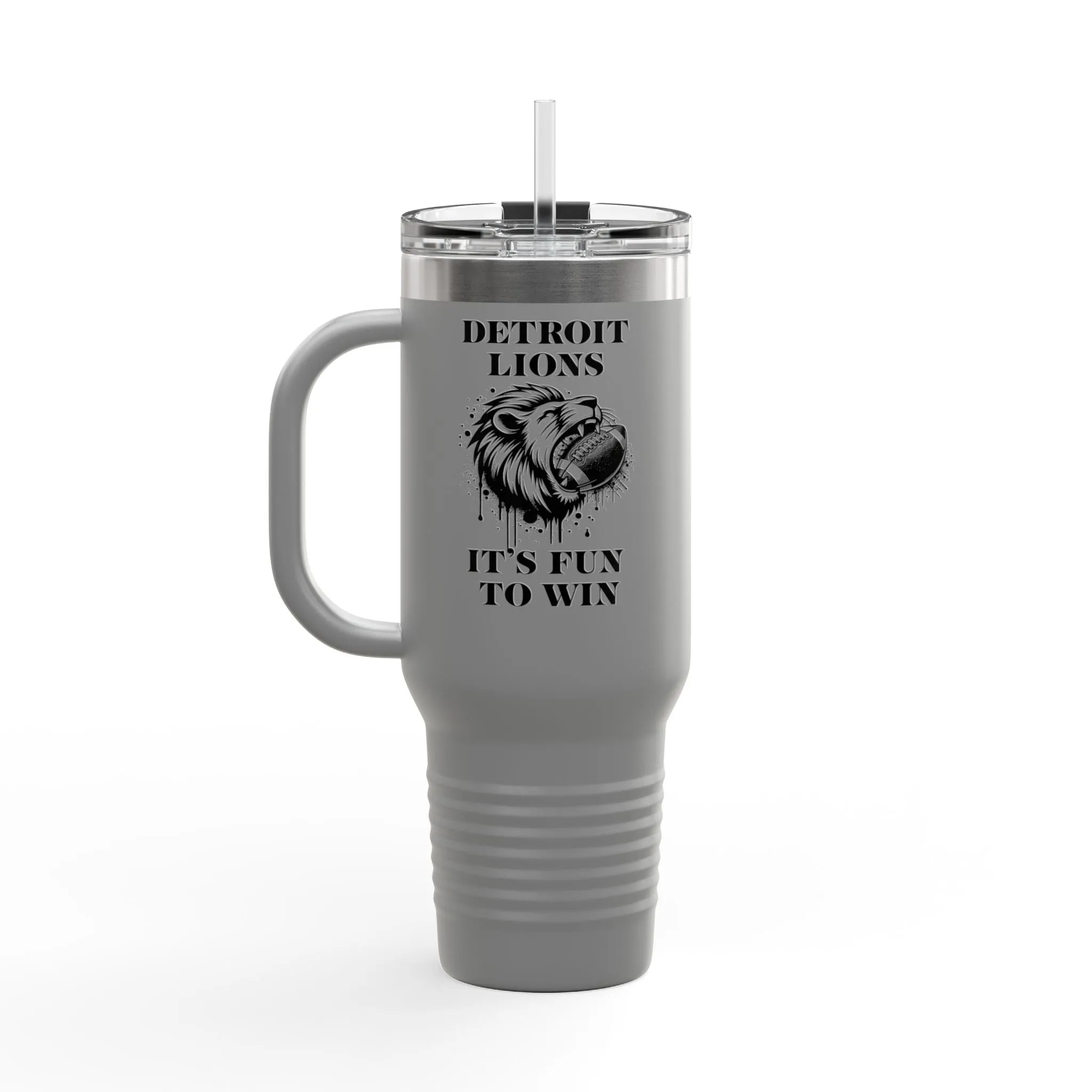 Copy of Travel Mug Detroit Lions Changing the Game Quote