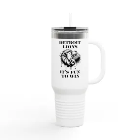 Copy of Travel Mug Detroit Lions Changing the Game Quote