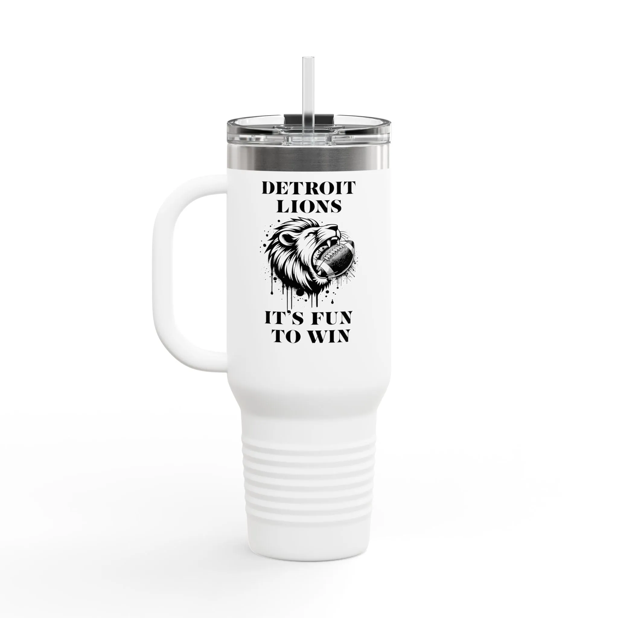 Copy of Travel Mug Detroit Lions Changing the Game Quote