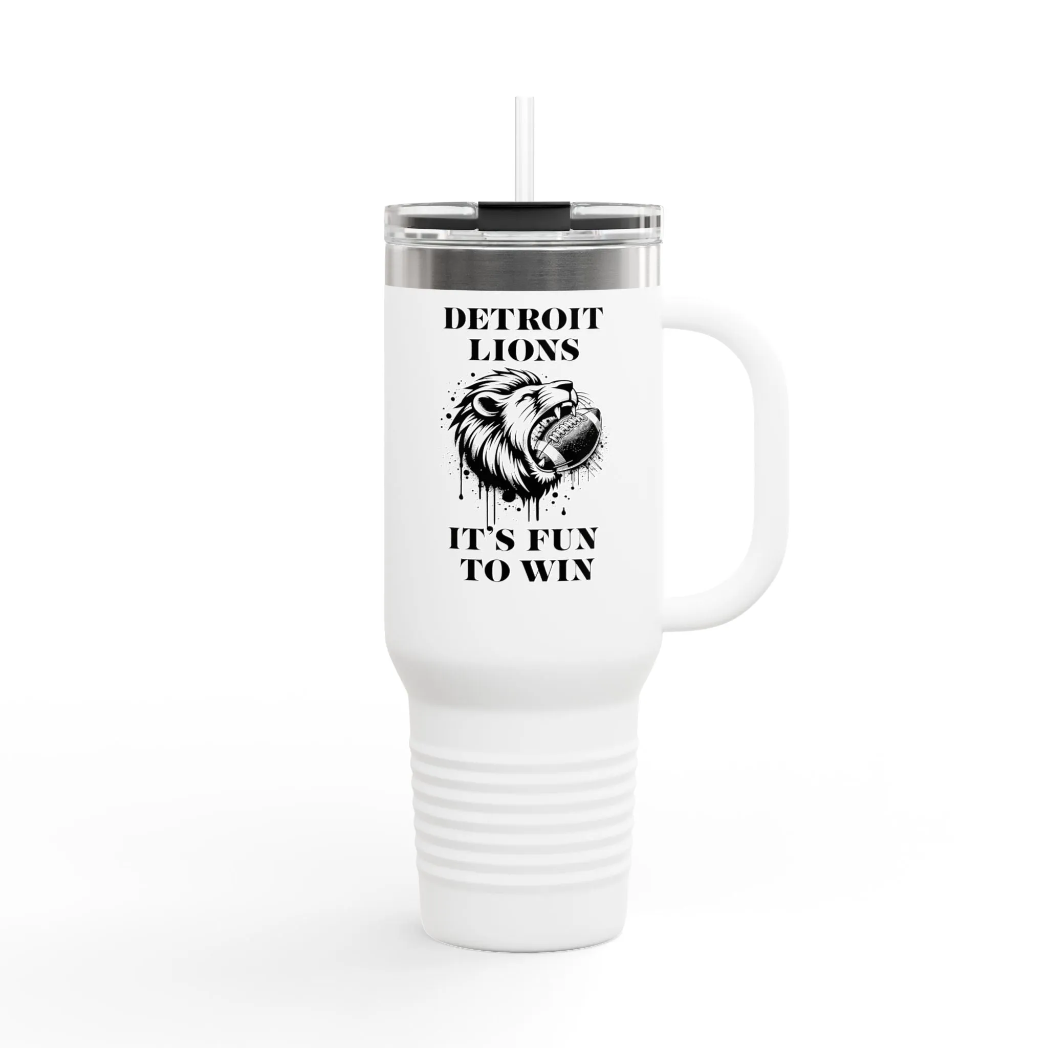 Copy of Travel Mug Detroit Lions Changing the Game Quote