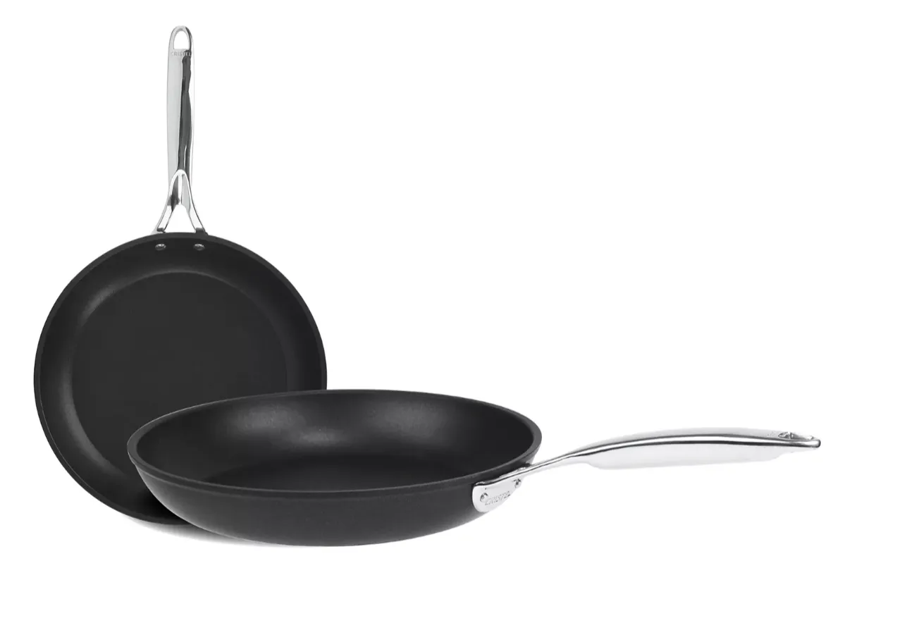 Cristel Castel Pro Ultralu 8" & 9.5" Non-Stick Frying Pan Set