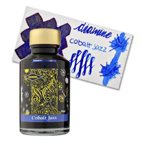 Diamine Shimmer Bottled Ink in Cobalt Jazz (Blue) - 50 mL