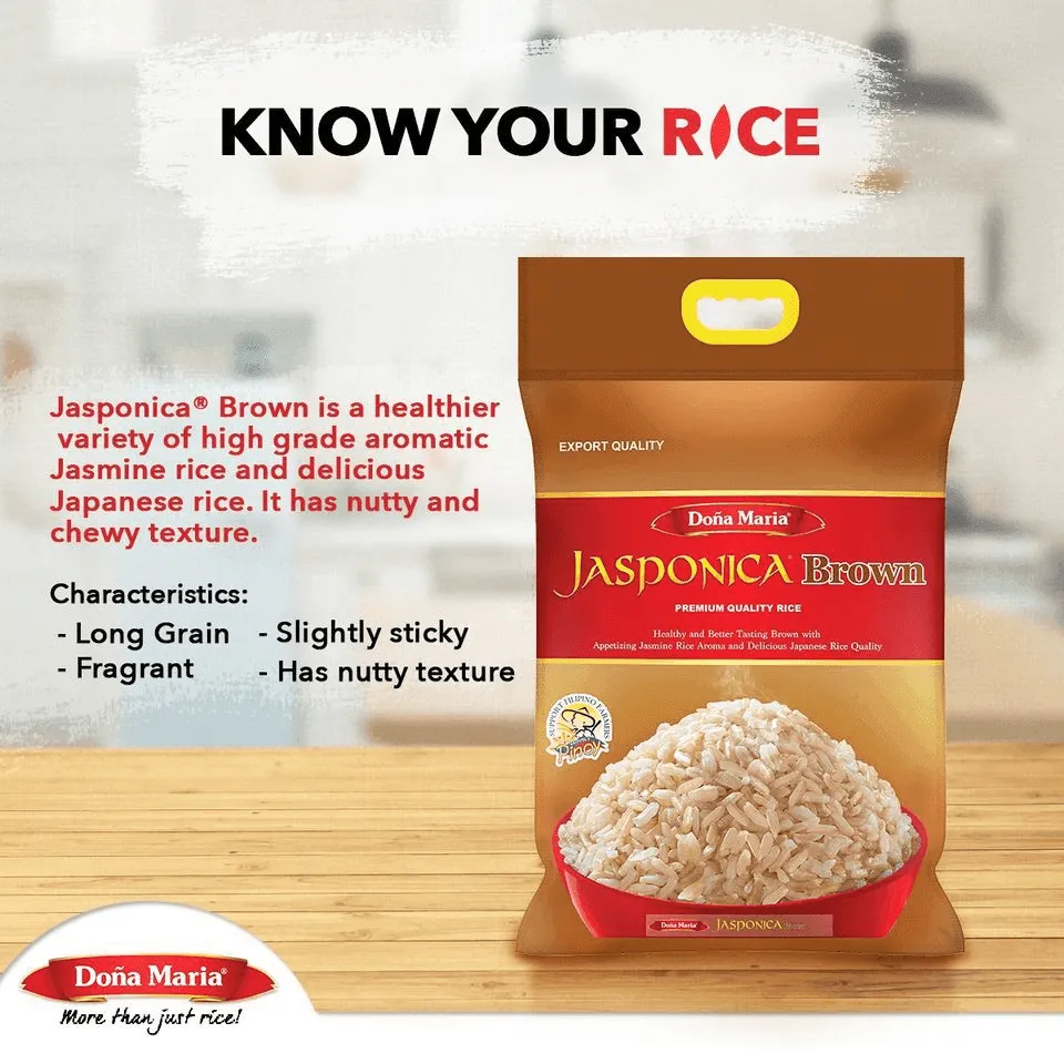 Dona Maria Jasponica Brown Rice - 5Kg