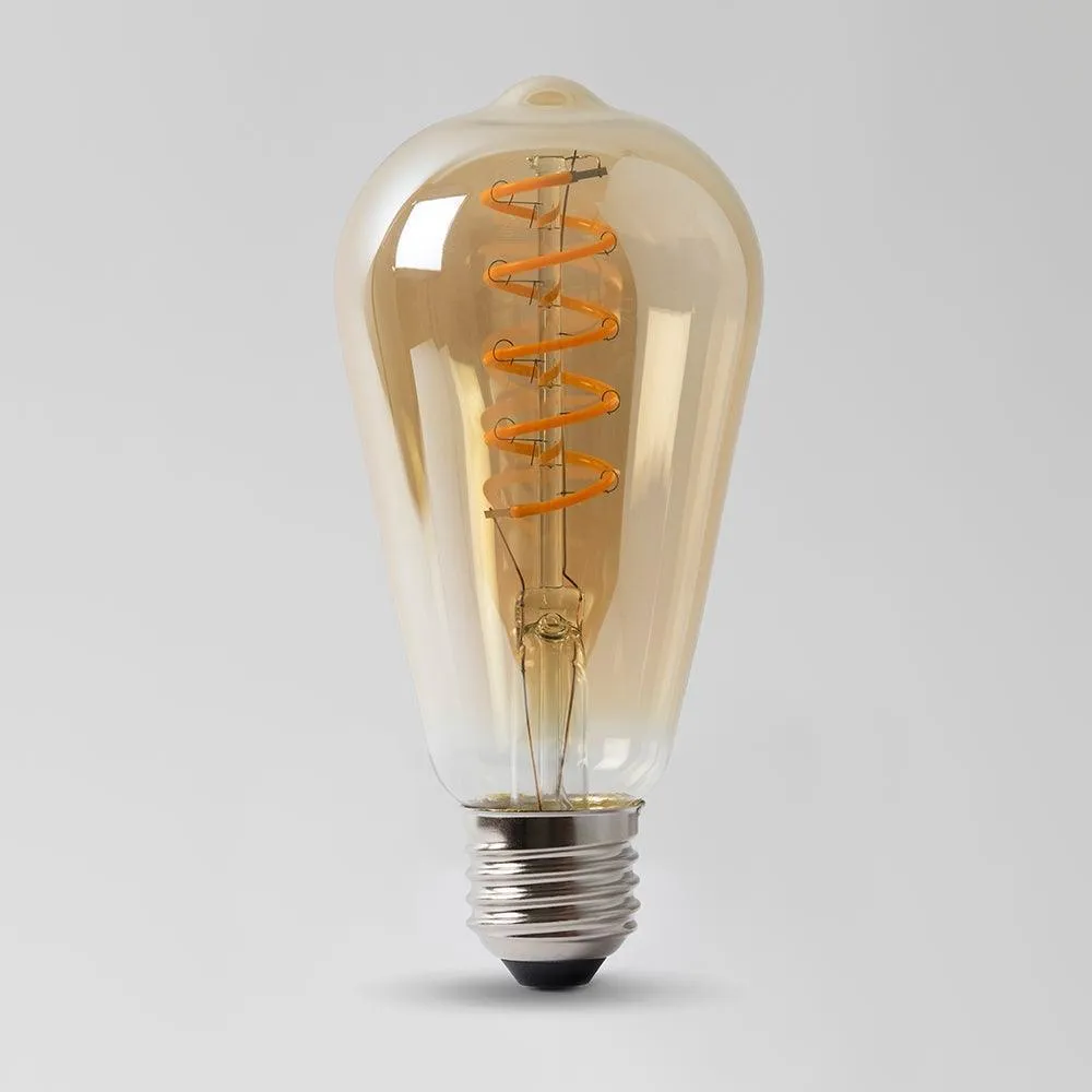 Edison Teardrop E27 LED Lightbulb