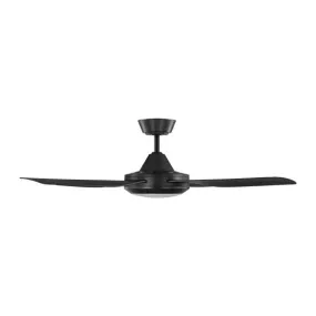 Eglo Bondi 48in 122cm Ceiling Fan with 20W LED CCT Light - Black