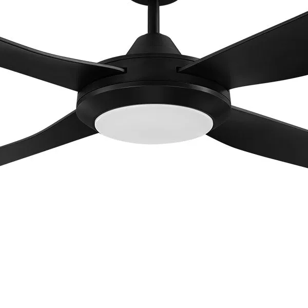 Eglo Bondi 48in 122cm Ceiling Fan with 20W LED CCT Light - Black