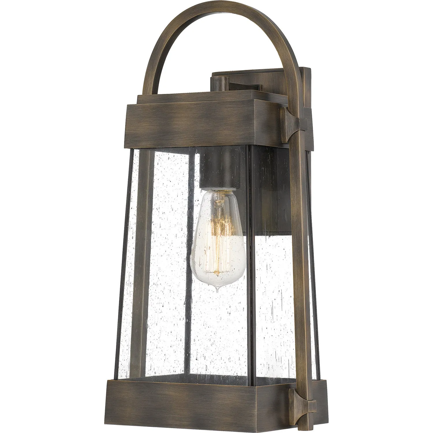 Ellington 1-Light Outdoor Lantern in Statuary Bronze