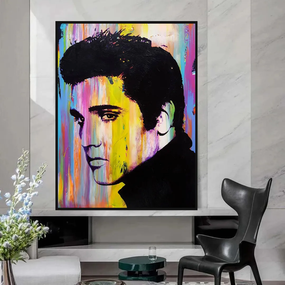 Elvis Presley Poster: Stunning Artwork of the King!