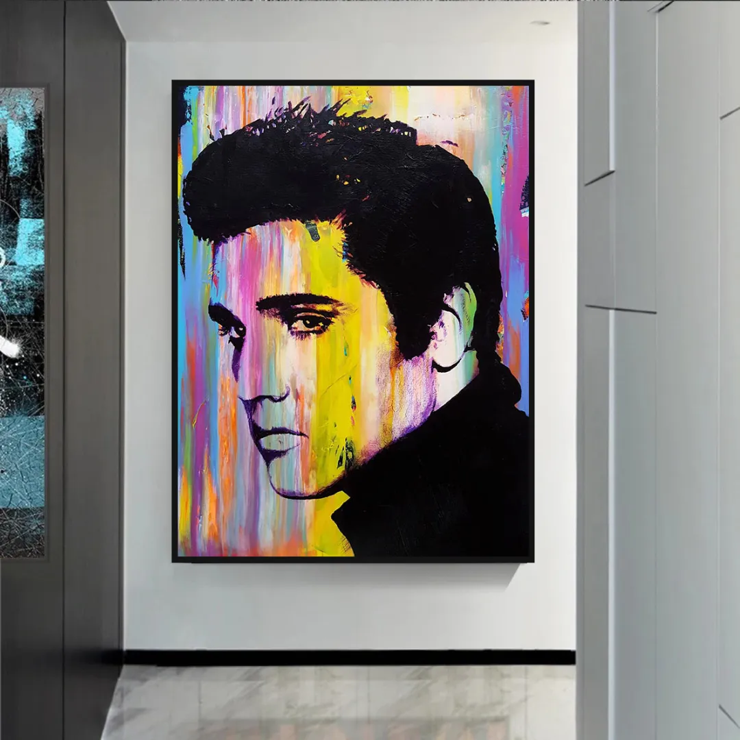 Elvis Presley Poster: Stunning Artwork of the King!