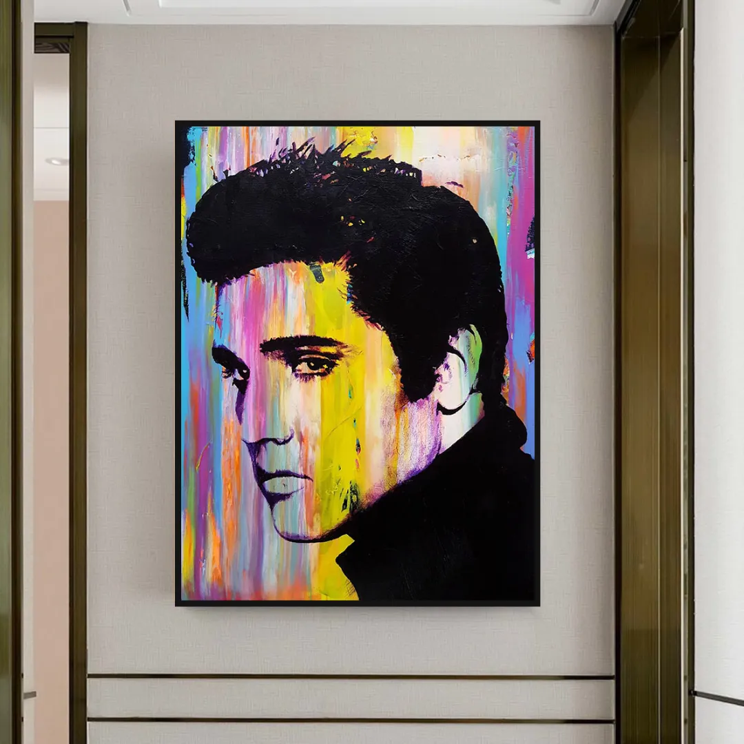 Elvis Presley Poster: Stunning Artwork of the King!