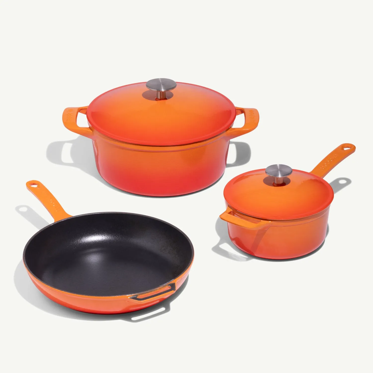 Enameled Cast Iron Set