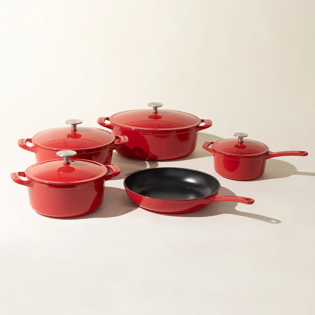 Enameled Cast Iron Set